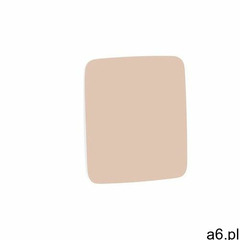 Szklana tablica suchościeralna stella, zaokrąglone narożniki, 500x500 mm, pudrowy róż marki Aj produ - ogłoszenia A6.pl