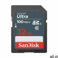 KARTA SANDISK ULTRA SDHC 32GB 100MB/s - ogłoszenia A6.pl