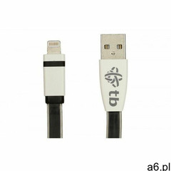 Kabel Lightning TB 1m Czarny (5901500504348) - ogłoszenia A6.pl