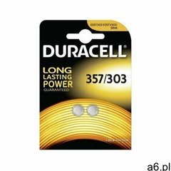 2 x bateria srebrowa mini 357-303 /g13 / sr44w marki Duracell - ogłoszenia A6.pl