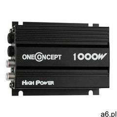 x4-a44-kanałowy kompaktowy wzmacniacz 4x30 w rms czarny marki Oneconcept - ogłoszenia A6.pl