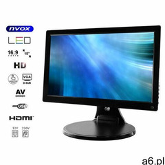 Monitor dotykowy IPS LED 15.6" FULL HD VGA HDMI USB AV 12V 230V - ogłoszenia A6.pl
