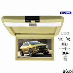Nvox vrf1015 be monitor samochodowy podwieszany podsufitowy lcd 10" cali av sd 12v (590186772622 - ogłoszenia A6.pl