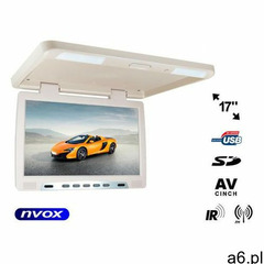 Nvox rf1790u be monitor podwieszany podsufitowy lcd 17" cali led ir fm usb sd (5901867722089) - ogłoszenia A6.pl