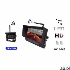 NVOX HM712W Bezprzewodowy zestaw cofania z monitorem LED 7" cali HD oraz kamerą bezprzewodową 12 - ogłoszenia A6.pl