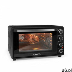 Klarstein masterchef 60, mini piekarnik, 60 l, 2000 w, 100 - 230 °c, wyłącznik czasowy, czarny (4060 - ogłoszenia A6.pl