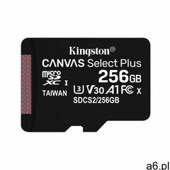 Karta pamięci KINGSTON Canvas Select Plus microSDXC 256GB, SDCS2 256GBSP - ogłoszenia A6.pl