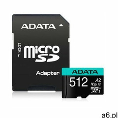Karta pamięci ADATA microSDXC Premier Pro 512GB - ogłoszenia A6.pl