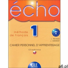 Echo 1 cahier personnel d'apperentissage CLE, oprawa miękka - ogłoszenia A6.pl