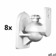 Lua sb-28 zestaw uchwytów do głośników 8szt. biały <3,5kg do kina domowego hifi - ogłoszenia A6.pl