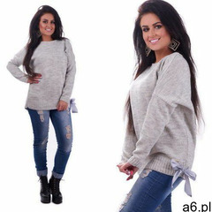 Amstyl Klasyczny sweter z kokardą wool / 144 - ogłoszenia A6.pl