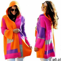 Amstyl Sweter z kapturem kolorowy neon hit - ogłoszenia A6.pl