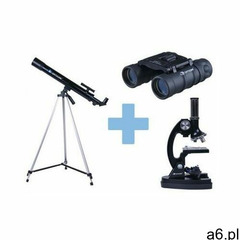 Profesjonalny zestaw edukacyjny: teleskop astronom. + mikroskop + lornetka + dvd + m - ogłoszenia A6.pl