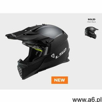 KASK MOTOCYKLOWY LS2 MX437 FAST EVO MATT BLACK Nowość roku 2020! czarny Matt - ogłoszenia A6.pl