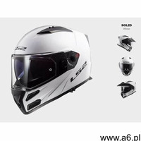 Ls2 Kask ff324 metro evo solid white biały - model: rok 2018! - ogłoszenia A6.pl