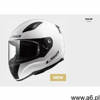 KASK MOTOCYKLOWY KASK LS2 FF353 RAPID WHITE, model 2018! - ogłoszenia A6.pl