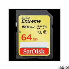 SANDISK SD 64GB 150MB/s SDSDXV6-064G-GNCIN - ogłoszenia A6.pl