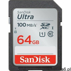 SanDisk ULTRA SDXC 64GB 100MB/s - ogłoszenia A6.pl