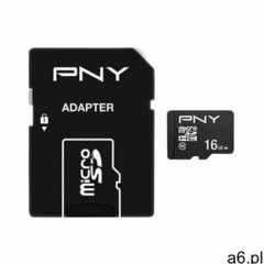 Karta pamięci PNY microSDHC Performance Plus 16GB, P-SDU16G10PPL-GE - ogłoszenia A6.pl