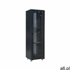 Alantec-Szafa złożona 42U 600x1000, drzwi przednie szklane, osłona tylna metalowa perforowana, zamek - ogłoszenia A6.pl