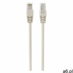 Patch cord UTP kat. 5e 0.25m szary Gembird (8716309056182) - ogłoszenia A6.pl