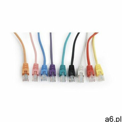 Gembird patchcord rj45, osłonka zalewana, kat. 5e, utp, 2m, fioletowy - pp12-2m/v - ogłoszenia A6.pl