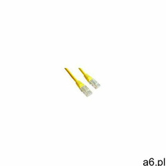 Gembird patch cord rj45, osłonka zalewana, kat. 5e, utp, 2m, żółty (pp12-2m/y) darmowy odbiór w 20 m - ogłoszenia A6.pl