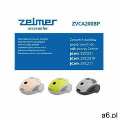 ZELMER Worki papierowe ZVCA200BP 5 szt d/Józek - ogłoszenia A6.pl