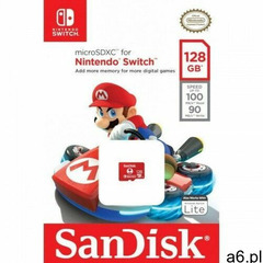 Karta pamięci MicroSDXC SanDisk NINTENDO SWITCH microSDXC 128GB 100/90 MB/s A1 C10 V30 UHS-I U3, 9_5 - ogłoszenia A6.pl