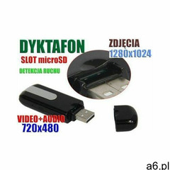 Spy elektronics ltd. Szpiegowski pendrive nagrywający obraz+dźwięk (m.in. na ruch) + rejestr - ogłoszenia A6.pl