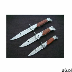 Zestaw 3 Noży/Bagnetów Sprężynowych AK-47 CCCP + Pokrowce/Kabury z Mocowaniem do Pasa., 59015792 - ogłoszenia A6.pl