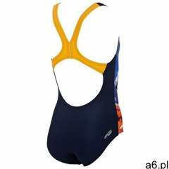 Arena strój junior navy-soft orange, wzrost: 128cm, kolor: multi, materiał: poliester/lycra, fason:  - ogłoszenia A6.pl