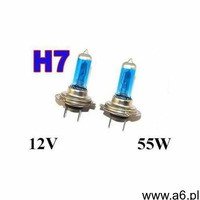 Żarówki (2szt.) samochodowe h7 (12v) xenon h.i.d. blue vision (moc 55w) - homologowane. marki Lumiko - ogłoszenia A6.pl