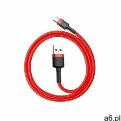 BASEUS USB - USB-C Cafule 3A 1m czerwony CATKLF-B09 - ogłoszenia A6.pl