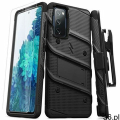 Zizo bolt cover pancerne etui na samsung galaxy s20 fe ze szkłem na ekran i podstawką (czarne) - ogłoszenia A6.pl