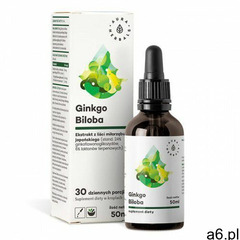 Krople Ginkgo Biloba - ekstrakt 50:1 60mg - krople (50ml) - ogłoszenia A6.pl