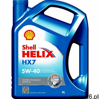 Shell Olej 5w40 helix hx7 a3 b3 a3 b4 4l - ogłoszenia A6.pl