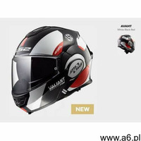 Kask ff399 valiant avant white black red marki Ls2 - ogłoszenia A6.pl