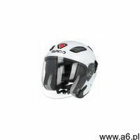 Kask motocyklowy aviator sv - blenda - biały! marki Ispido - ogłoszenia A6.pl