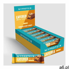 6 Warstwowy Baton Proteinowy - Masło orzechowe, P5648RLBPEA60x12 - ogłoszenia A6.pl