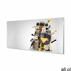 Szklany Panel Radio mikrofon ukulele - ogłoszenia A6.pl