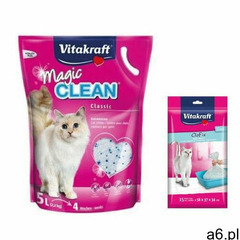 magic clean 5l + worki do kuwety gratis marki Vitakraft - ogłoszenia A6.pl