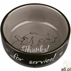 TRIXIE Miska ceramiczna Thanks for Service, 0.3 l/o 11 cm - DARMOWA DOSTAWA OD 95 ZŁ! (4011905247939 - ogłoszenia A6.pl