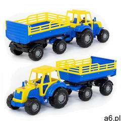 POLESIE TRAKTOR CIĄGNIK Z PRZYCZEPĄ NACZEPA BURTY, 35271 WADP - ogłoszenia A6.pl
