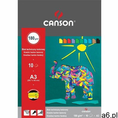 Blok techniczne Canson A3/10k. 6666174 kolorowy (5901466214572) - ogłoszenia A6.pl
