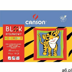 Blok rysunkowy a3 10k. 70g. - kolorowy marki Canson - ogłoszenia A6.pl