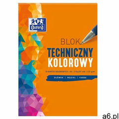 BLOK TECH OXF A4 10K 225G KOLOR 400093230 - ogłoszenia A6.pl