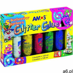 Amos Klej brokatowy 120ml. 5 kolorów - ogłoszenia A6.pl