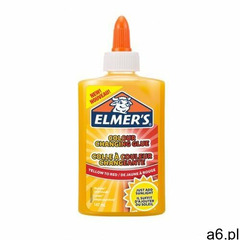 Elmers klej PVA zmieniający kolor z żółtego w czerwony, zmywalny, 147 ml - doskonały do Slime (21094 - ogłoszenia A6.pl