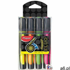 Zakreślacze maped fluo peps max 4 kolory, 742947 - ogłoszenia A6.pl